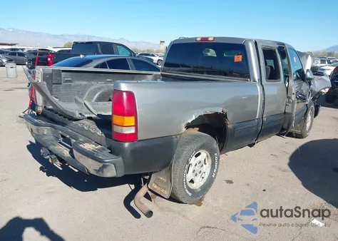 2002 Chevrolet Silverado 1500 Ls из США, поврежденный, VIN 2GCEK19T321127058